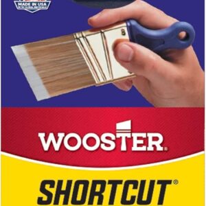 Wooster Brush Q3211-2 Shortcut Angle Sash Paintbrush, 2-Inch, White